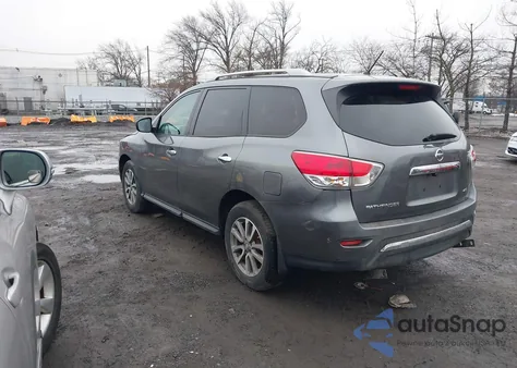2016 Nissan Pathfinder S из США, поврежденный, VIN 5N1AR2MM5GC633357